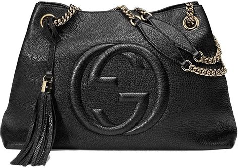 pochette gucci soho|gucci double g shoulder bag.